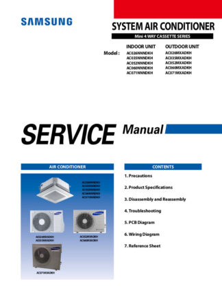 Samsung Air Conditioner Service Manual 59