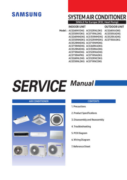 Samsung Air Conditioner Service Manual 60