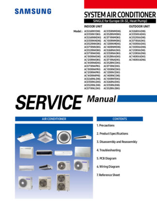 Samsung Air Conditioner Service Manual 61