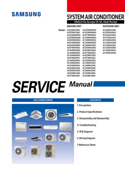 Samsung Air Conditioner Service Manual 61