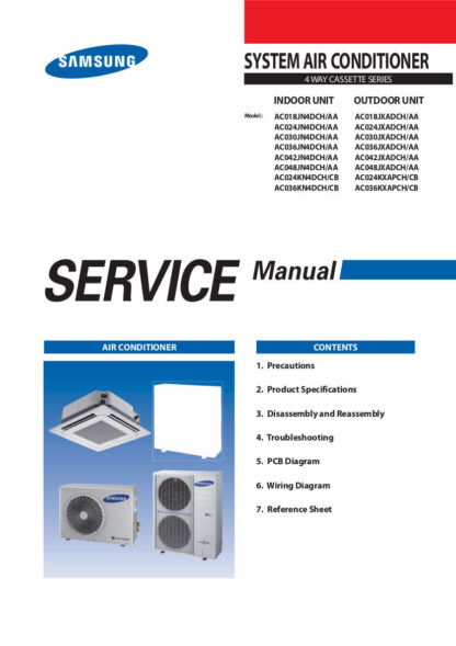 Samsung Air Conditioner Service Manual 64