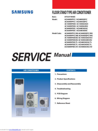 Samsung Air Conditioner Service Manual 65