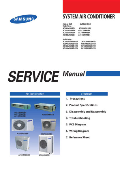 Samsung Air Conditioner Service Manual 68