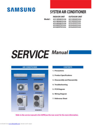 Samsung Air Conditioner Service Manual 69