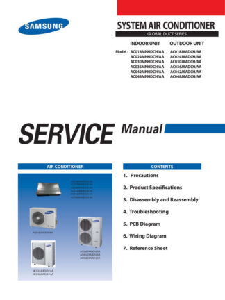 Samsung Air Conditioner Service Manual 70