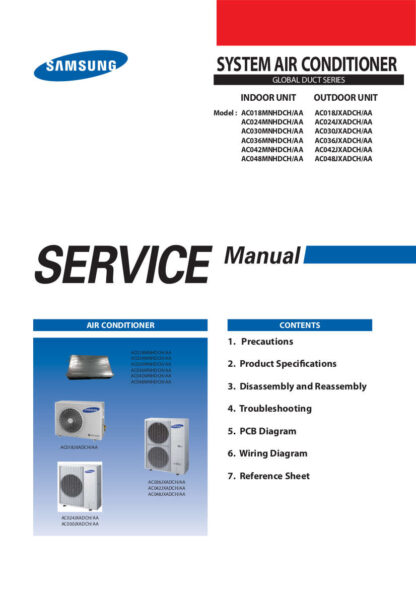 Samsung Air Conditioner Service Manual 70