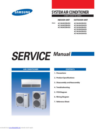 Samsung Air Conditioner Service Manual 76