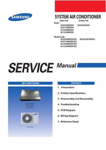 Samsung Air Conditioner Service Manual 77