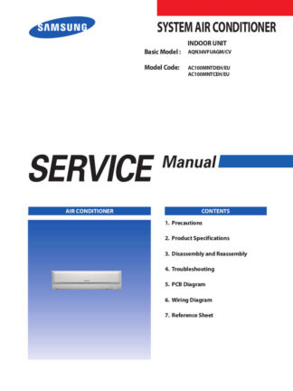 Samsung Air Conditioner Service Manual 79