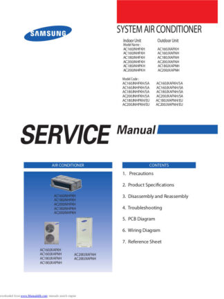 Samsung Air Conditioner Service Manual 80