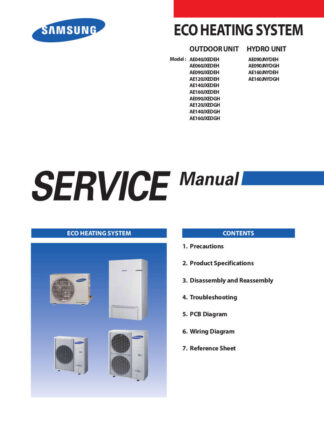 Samsung Air Conditioner Service Manual 84