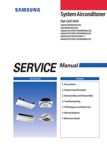 Samsung Air Conditioner Service Manual 89