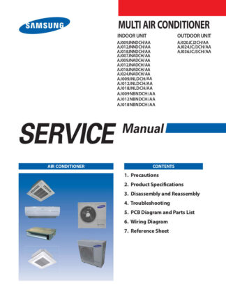 Samsung Air Conditioner Service Manual 91