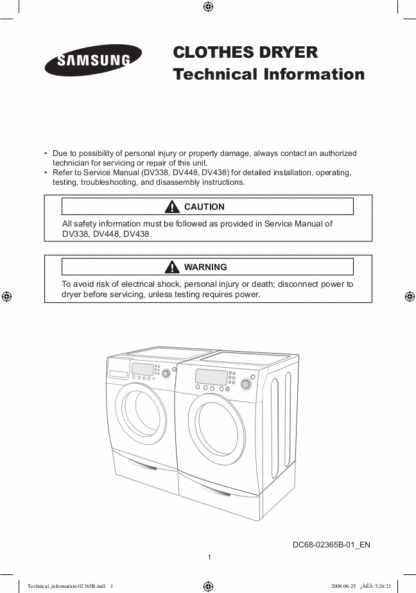 Samsung Dryer Service Manual 03