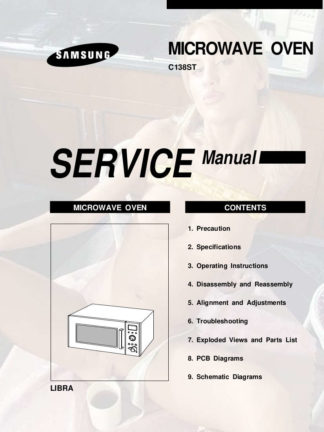 Samsung Microwave Oven Service Model 02