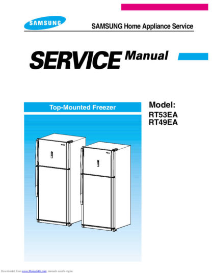 Samsung Refrigerator Service Manual 37