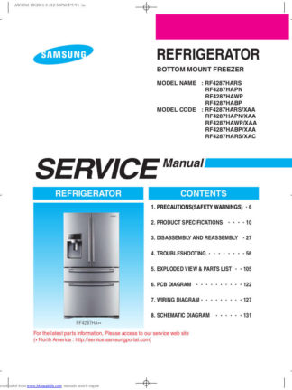 Samsung Refrigerator Service Manual 41
