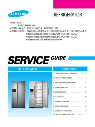 Samsung Refrigerator Service Manual 45