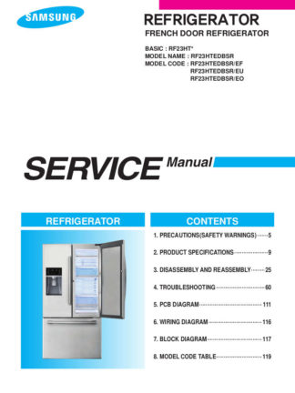 Samsung Refrigerator Service Manual 50