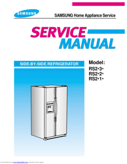 Samsung Refrigerator Service Manual 53