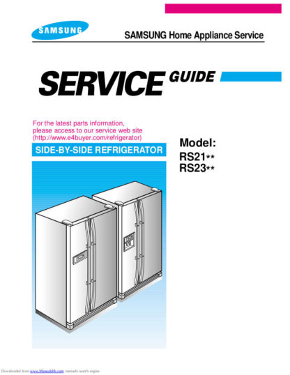 Samsung Refrigerator Service Manual 55