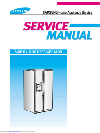 Samsung Refrigerator Service Manual 56