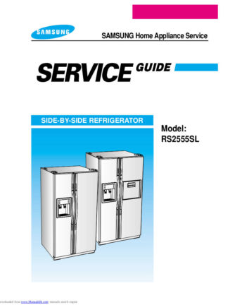 Samsung Refrigerator Service Manual 59