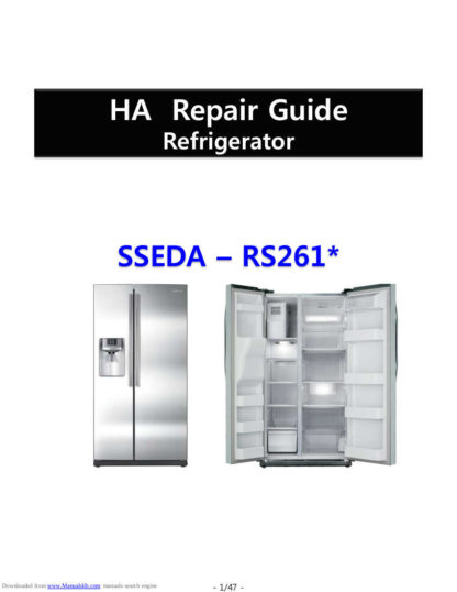 Samsung Refrigerator Service Manual 60