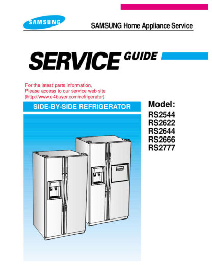 Samsung Refrigerator Service Manual 62