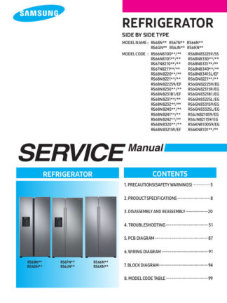 Samsung Refrigerator Service Manual 66