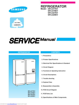 Samsung Refrigerator Service Manual 80