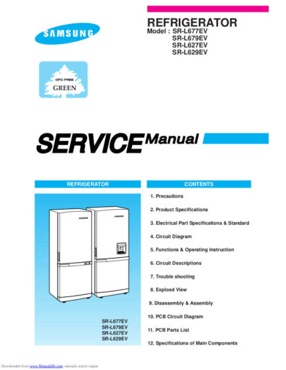 Samsung Refrigerator Service Manual 80