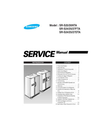 Samsung Refrigerator Service Manual 81