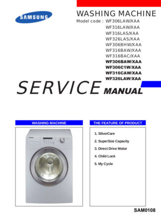 Samsung Washer Service Manual 01