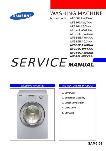 Samsung Washer Service Manual 01