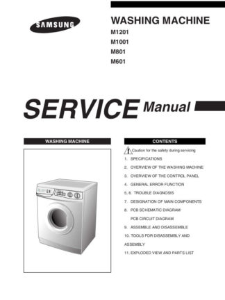 Samsung Washer Service Manual 04