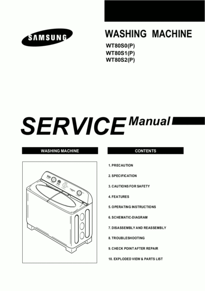 Samsung Washer Service Manual 18