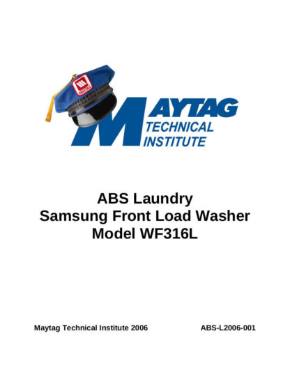 Samsung Washer Service Manual 20