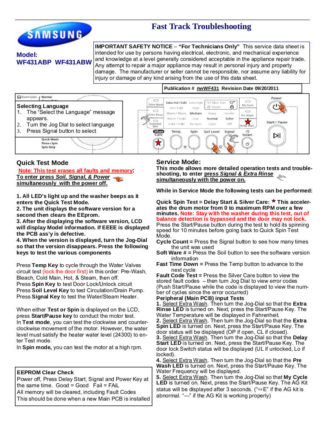 Samsung Washer Service Manual 23