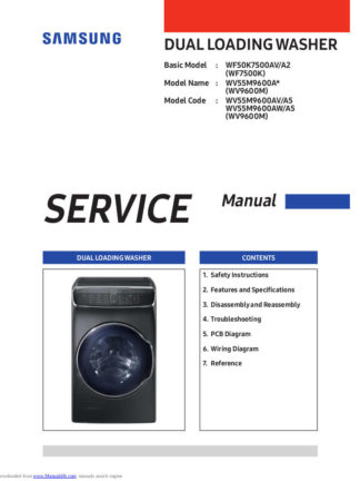 Samsung Washer Service Manual 31