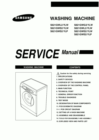 Samsung Washer Service Manual 36