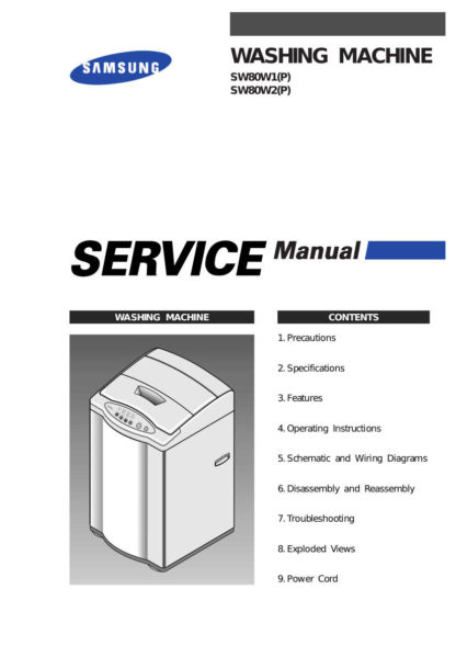 Samsung Washer Service Manual 39
