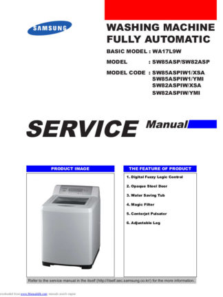 Samsung Washer Service Manual 40