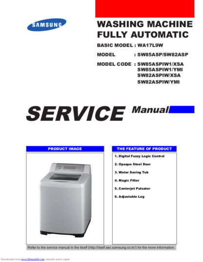 Samsung Washer Service Manual 40