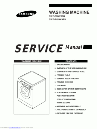 Samsung Washer Service Manual 42