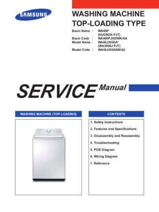 Samsung Washer Service Manual 47