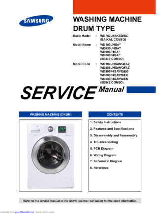 Samsung Washer Service Manual 49