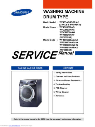 Samsung Washer Service Manual 53