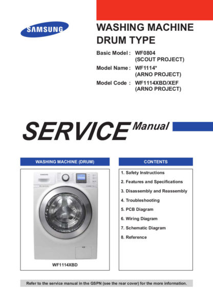 Samsung Washer Service Manual 59