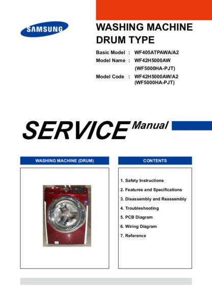 Samsung Washer Service Manual 66